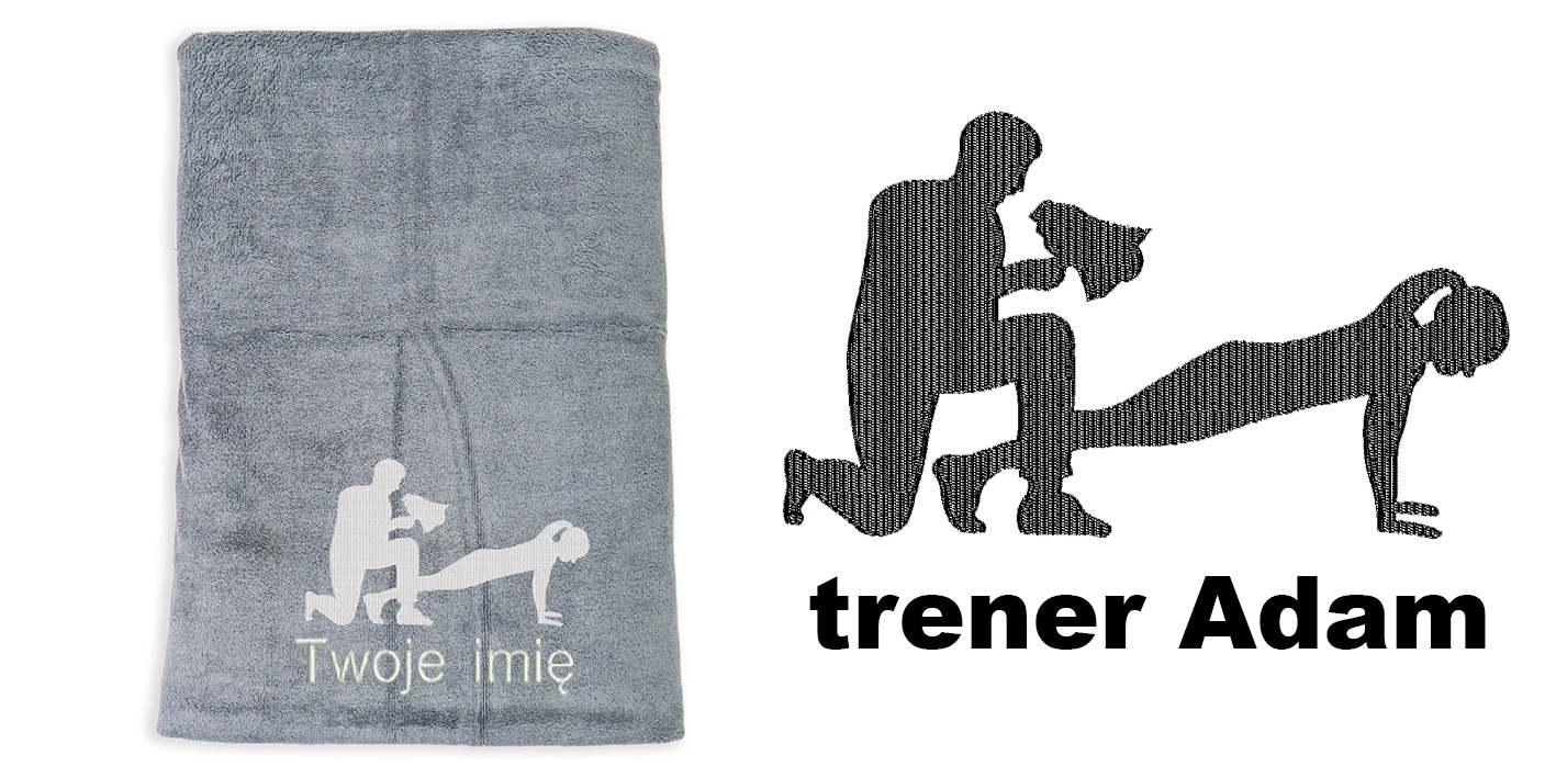 ręcznik szybkoschnący z mikrofibry dla trener personalny